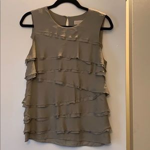 Michael Kors Tiered Silk Blouse